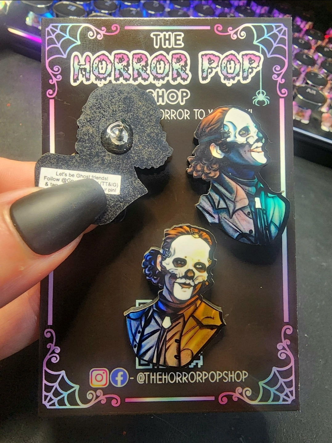 A Ritual Leftover Jacket Pins