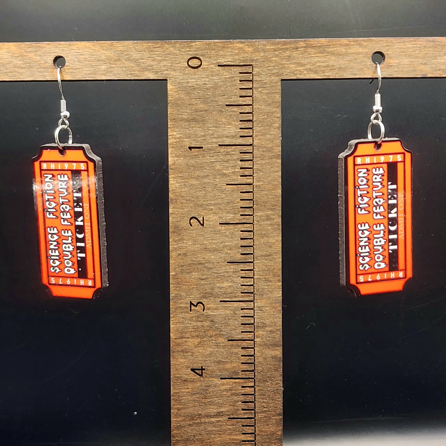 Picture Show Tickets Earrings