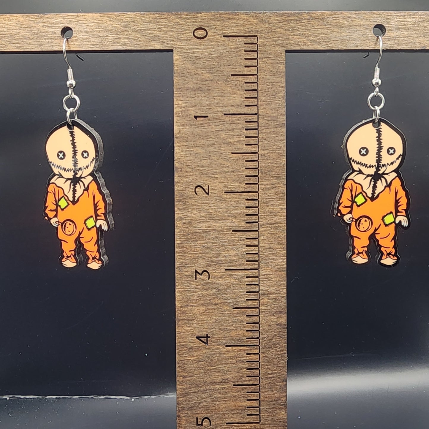 Scary Sweet Trick or Treat Earrings