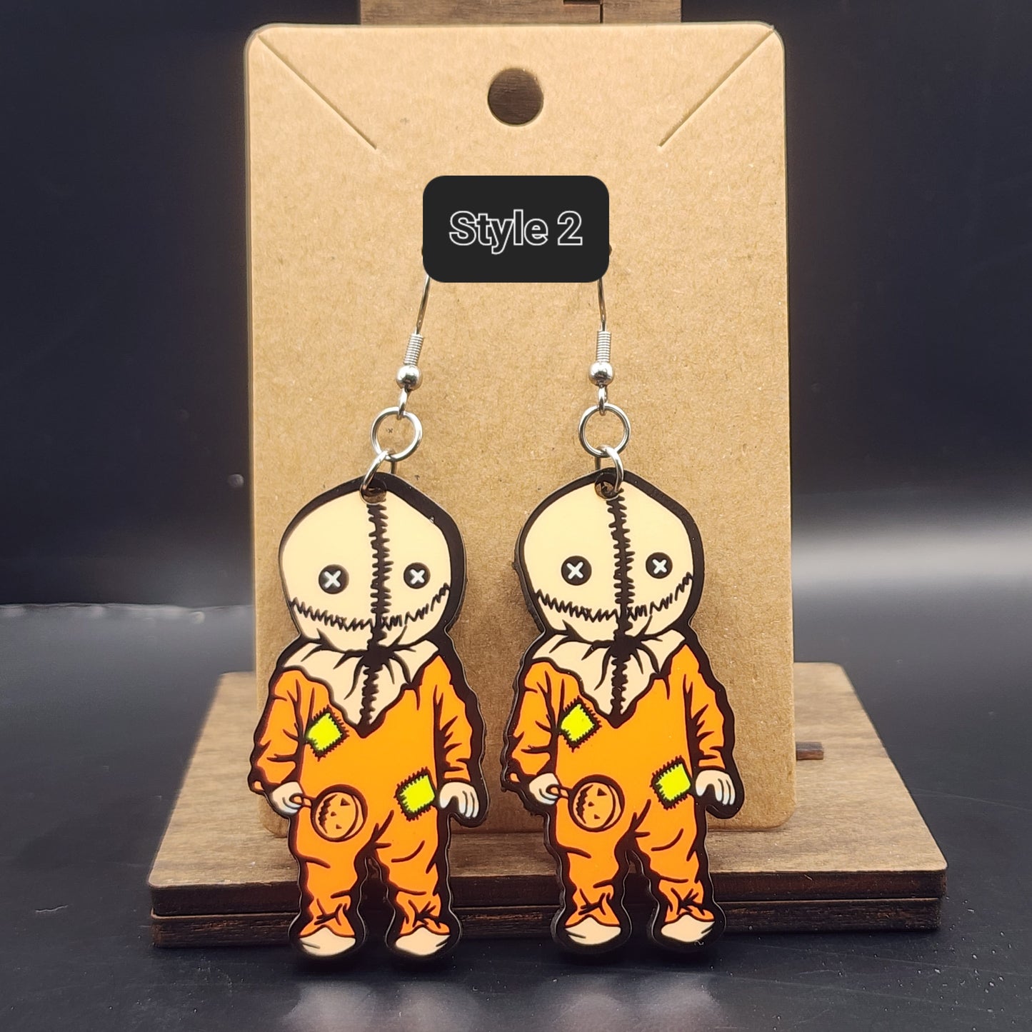 Scary Sweet Trick or Treat Earrings