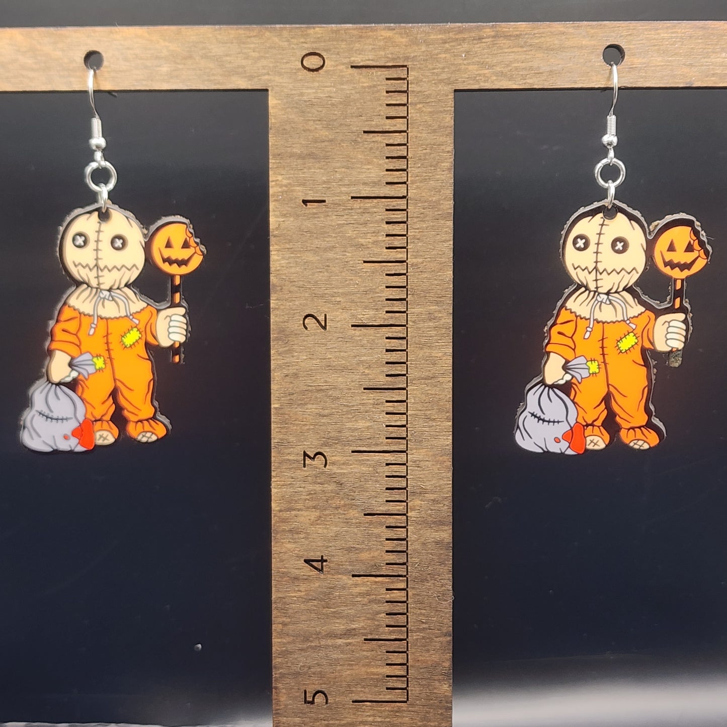 Scary Sweet Trick or Treat Earrings