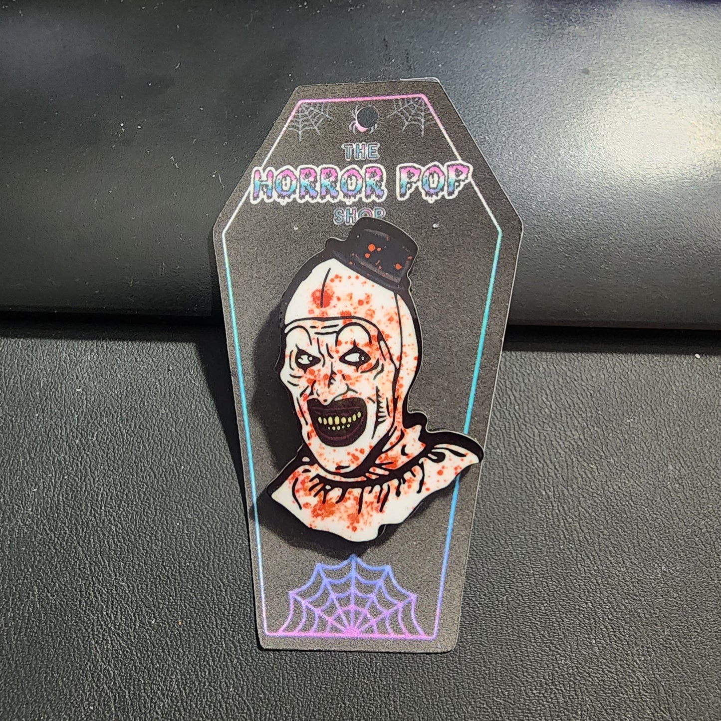 Terrifying Bloody Clown Pin