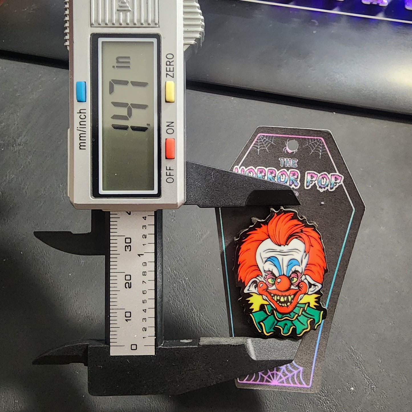 Killer Space Clown Pin